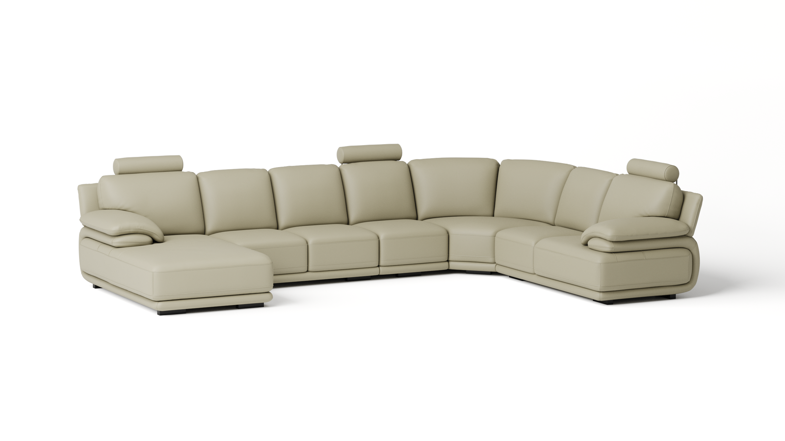 Juliet Leather Modular Lounge Option B