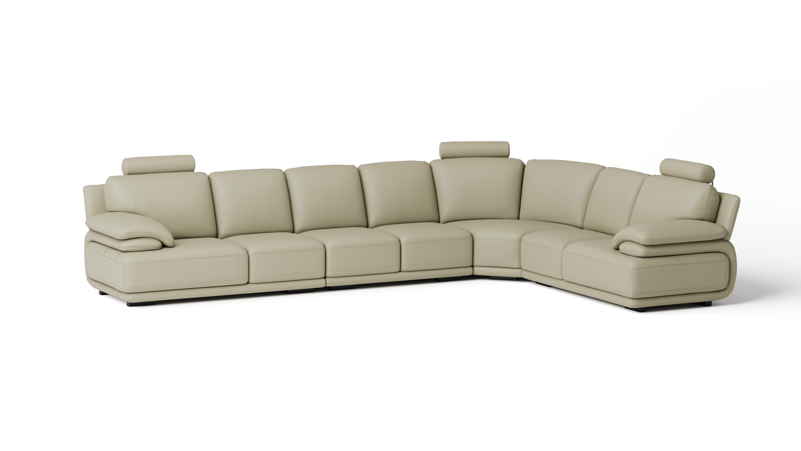 Juliet Leather Corner Lounge Option C