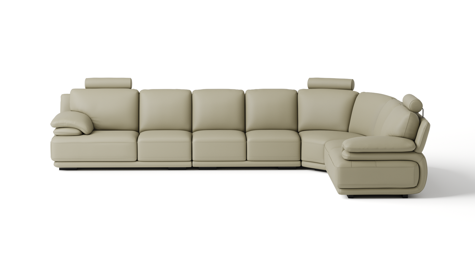 Juliet Leather Corner Lounge Option C 3