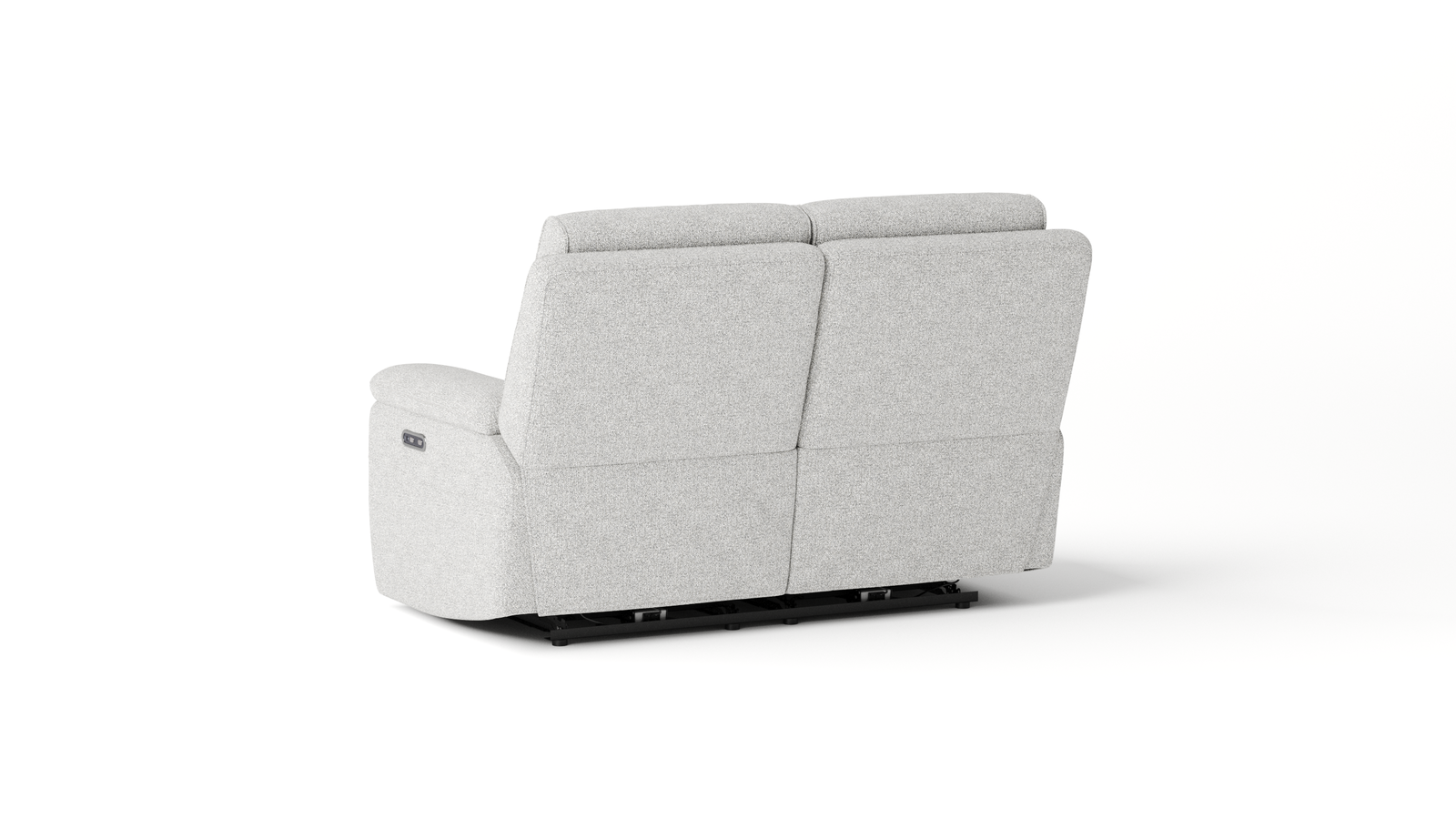 Abbotsford Fabric Two Seat Sofa Power Recliner, Power Headrest 4
