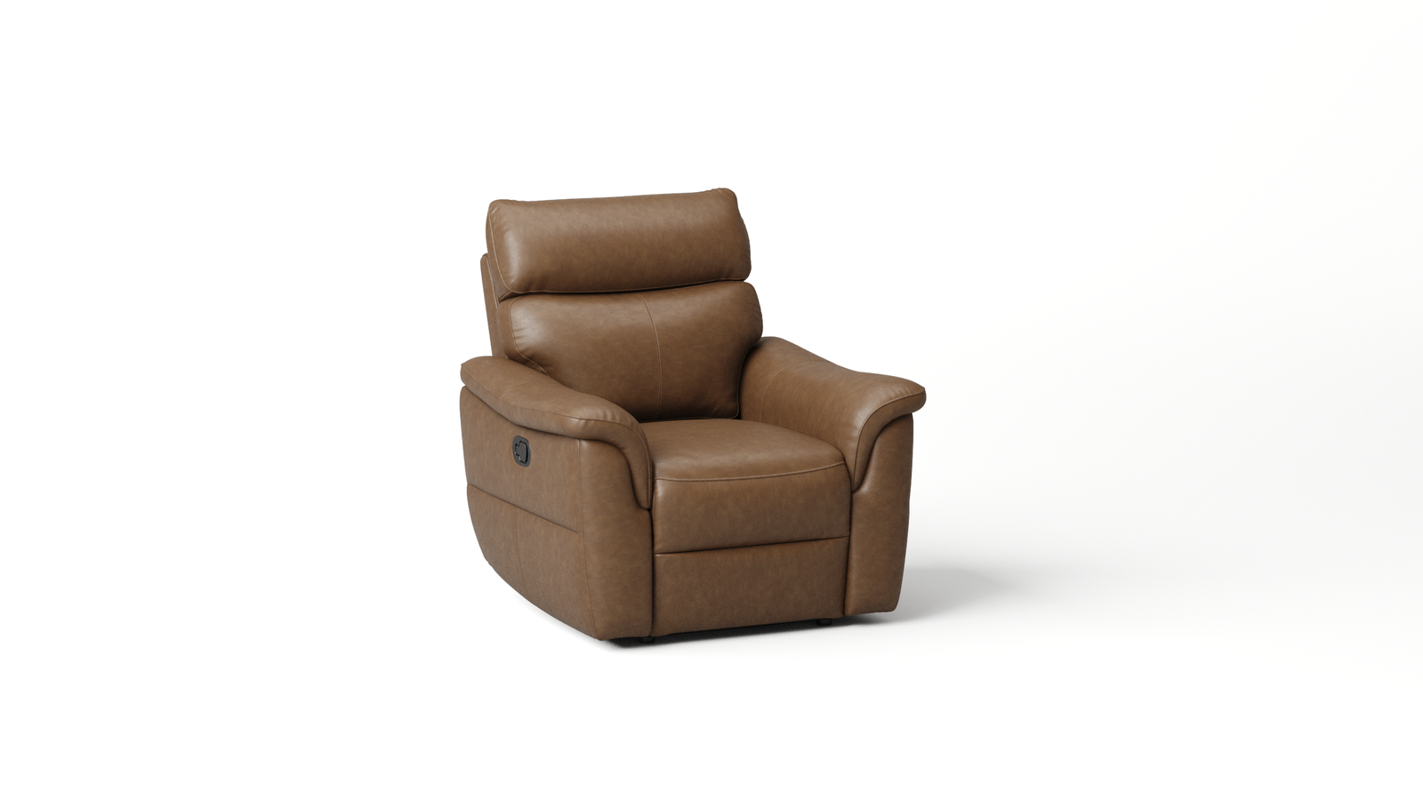Edmond Leather Armchair Manual Recliner