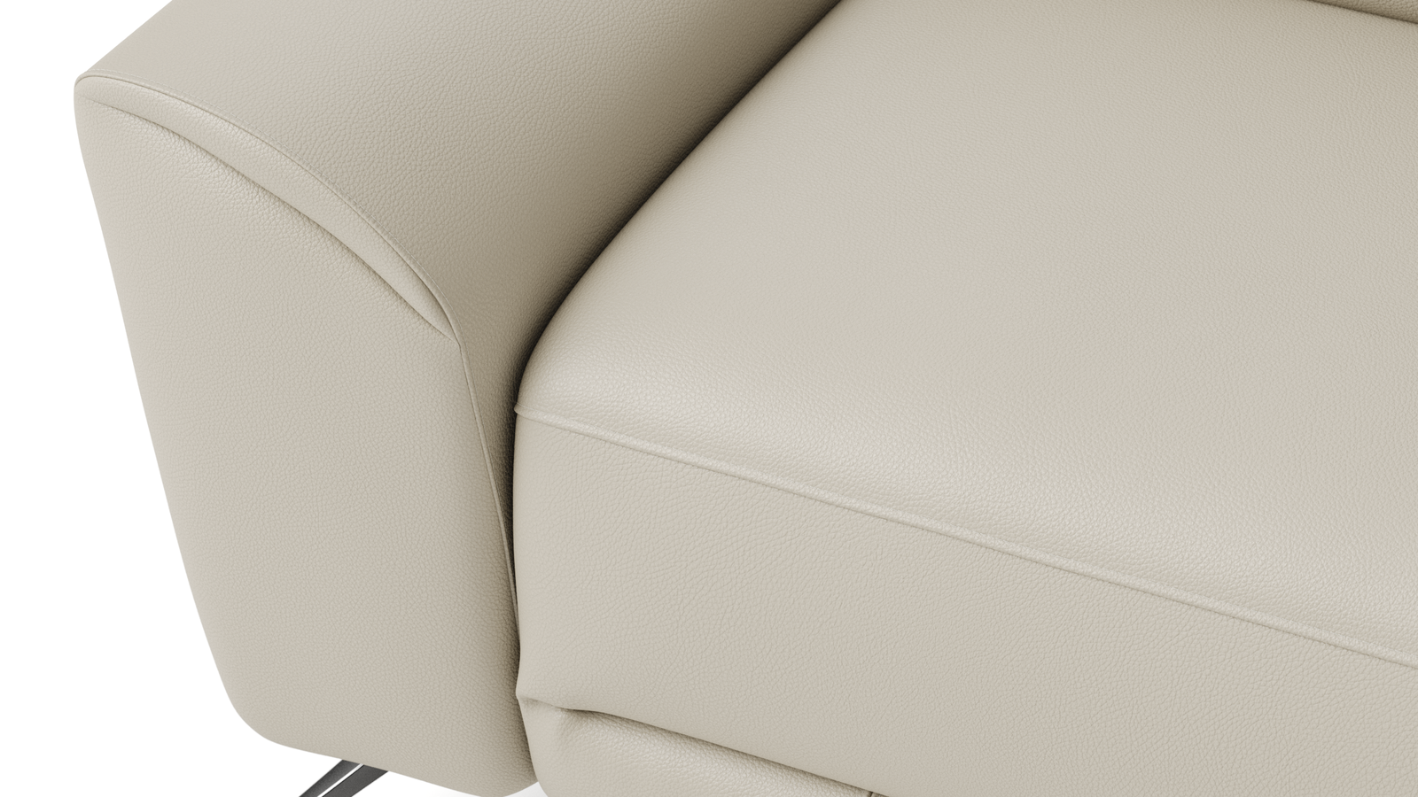 Dover Leather Recliner Corner Lounge Option A 5
