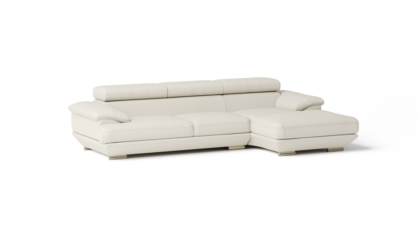 Lexington Leather Chaise Lounge Option A
