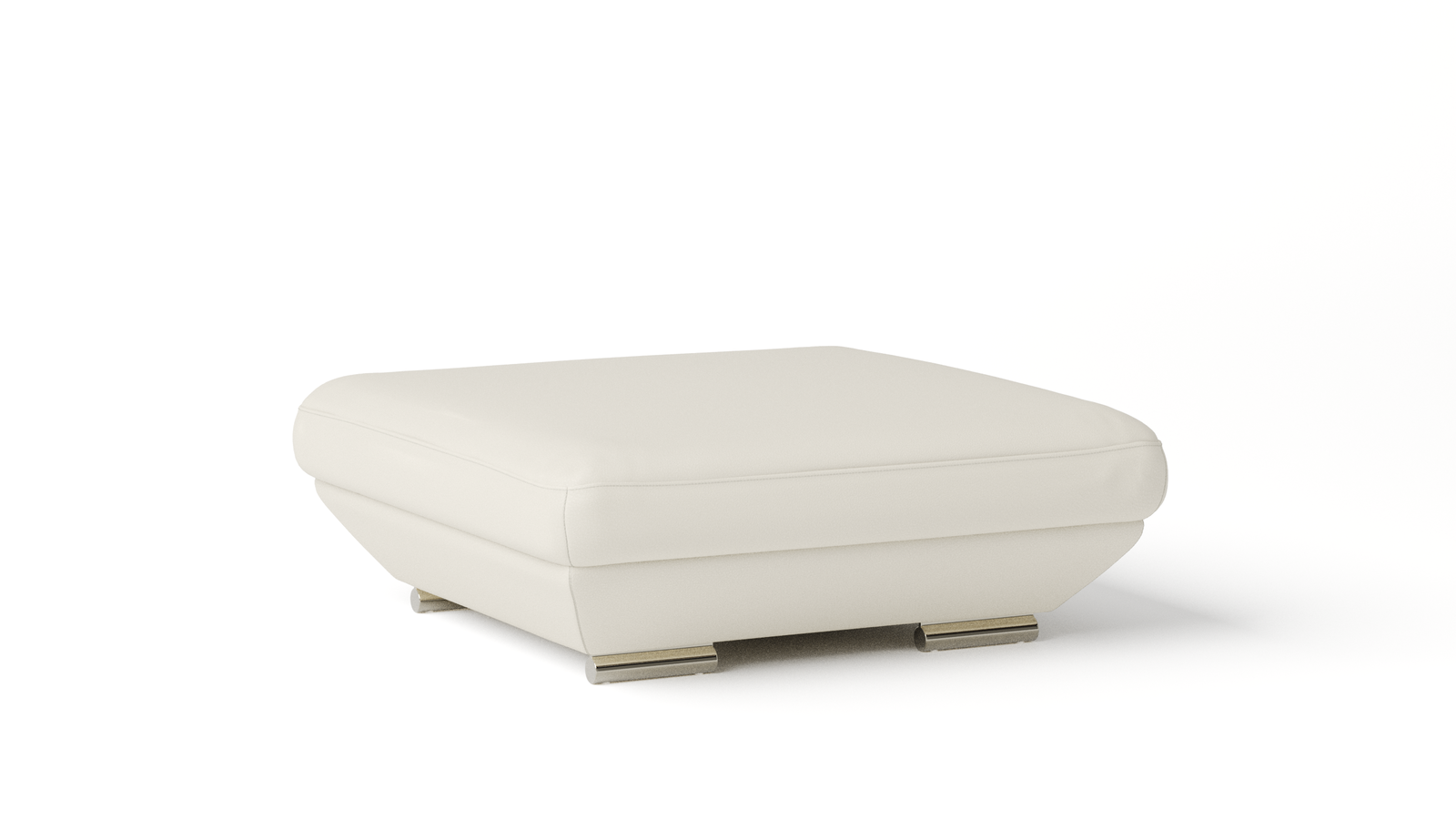 Lexington Leather Ottoman 100x100x45