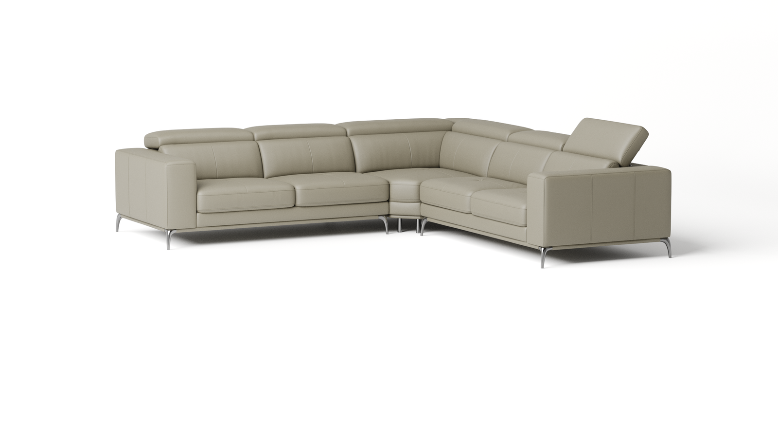 Club Leather Corner Lounge Option A