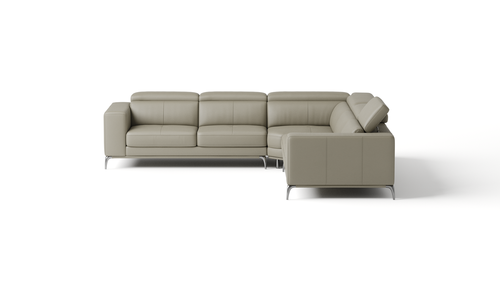 Club Leather Corner Lounge Option A 3