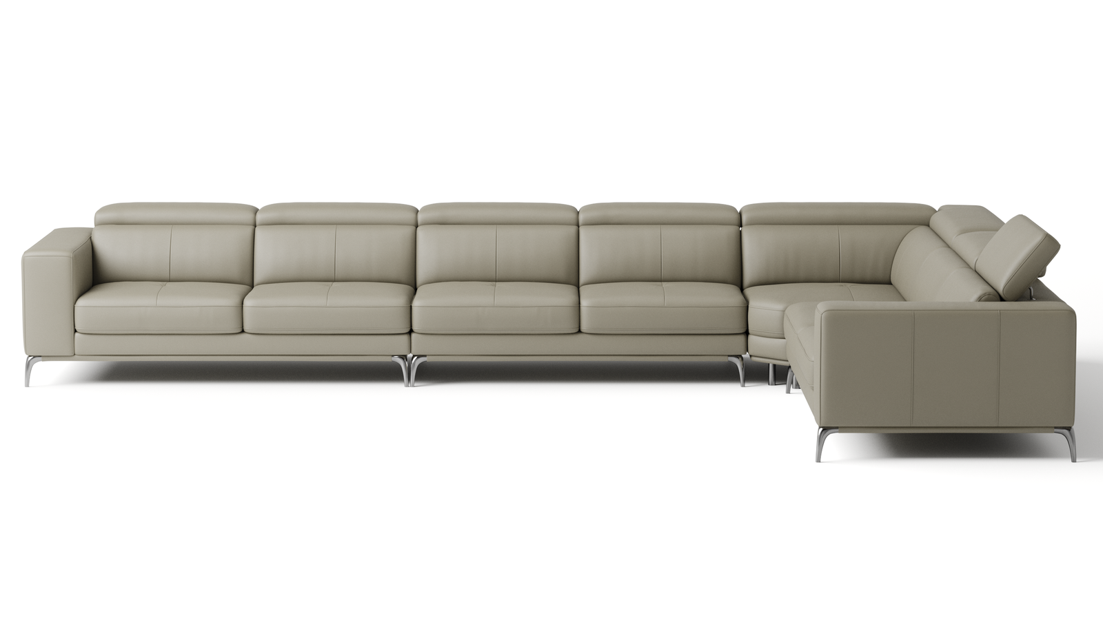 Club Leather Corner Lounge Option C 3