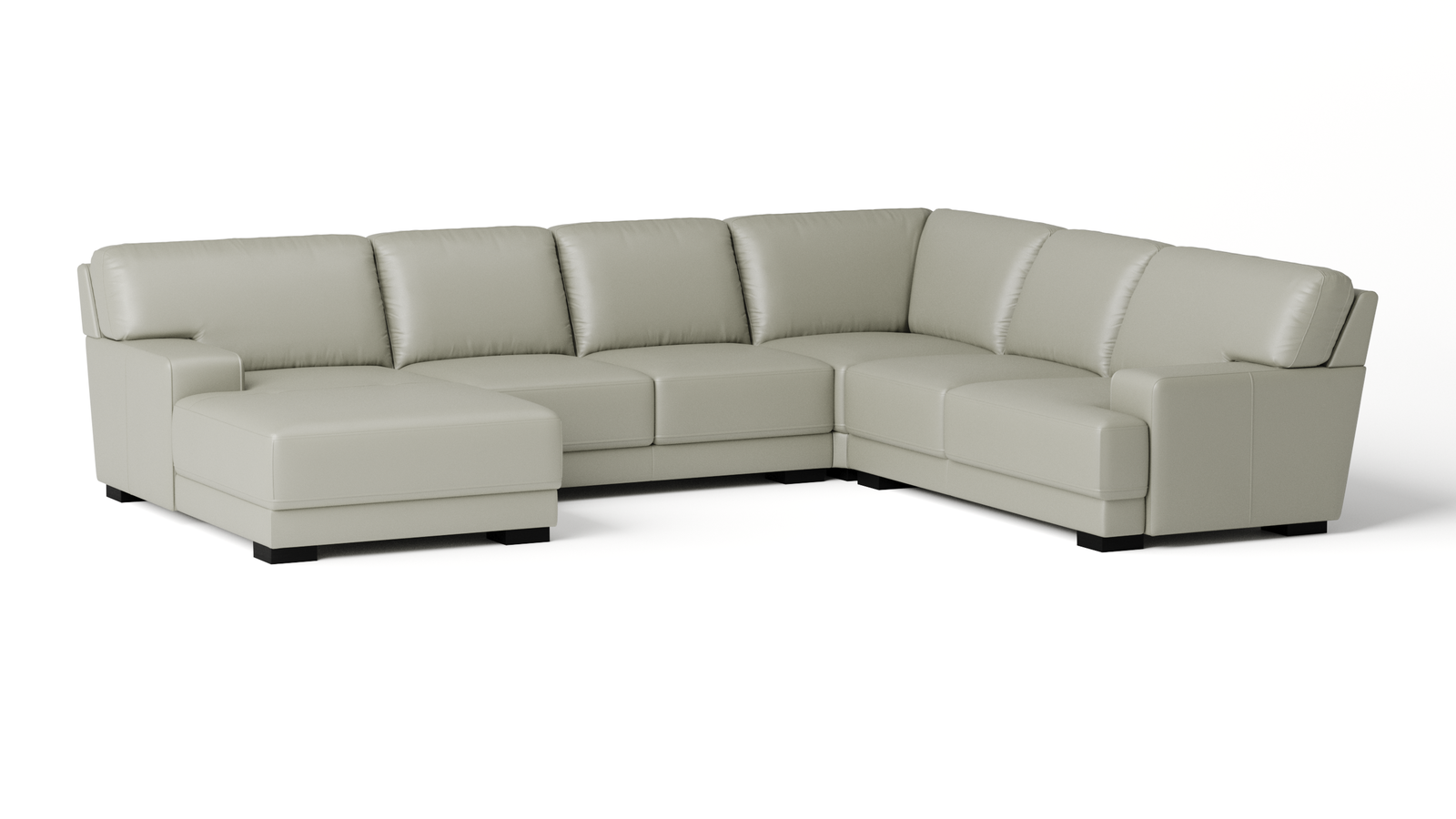 Volante Leather Modular Lounge Option A