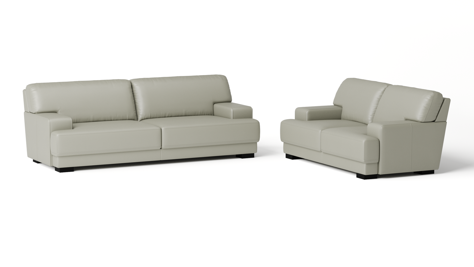 Volante Leather Sofa Suite 3 + 2