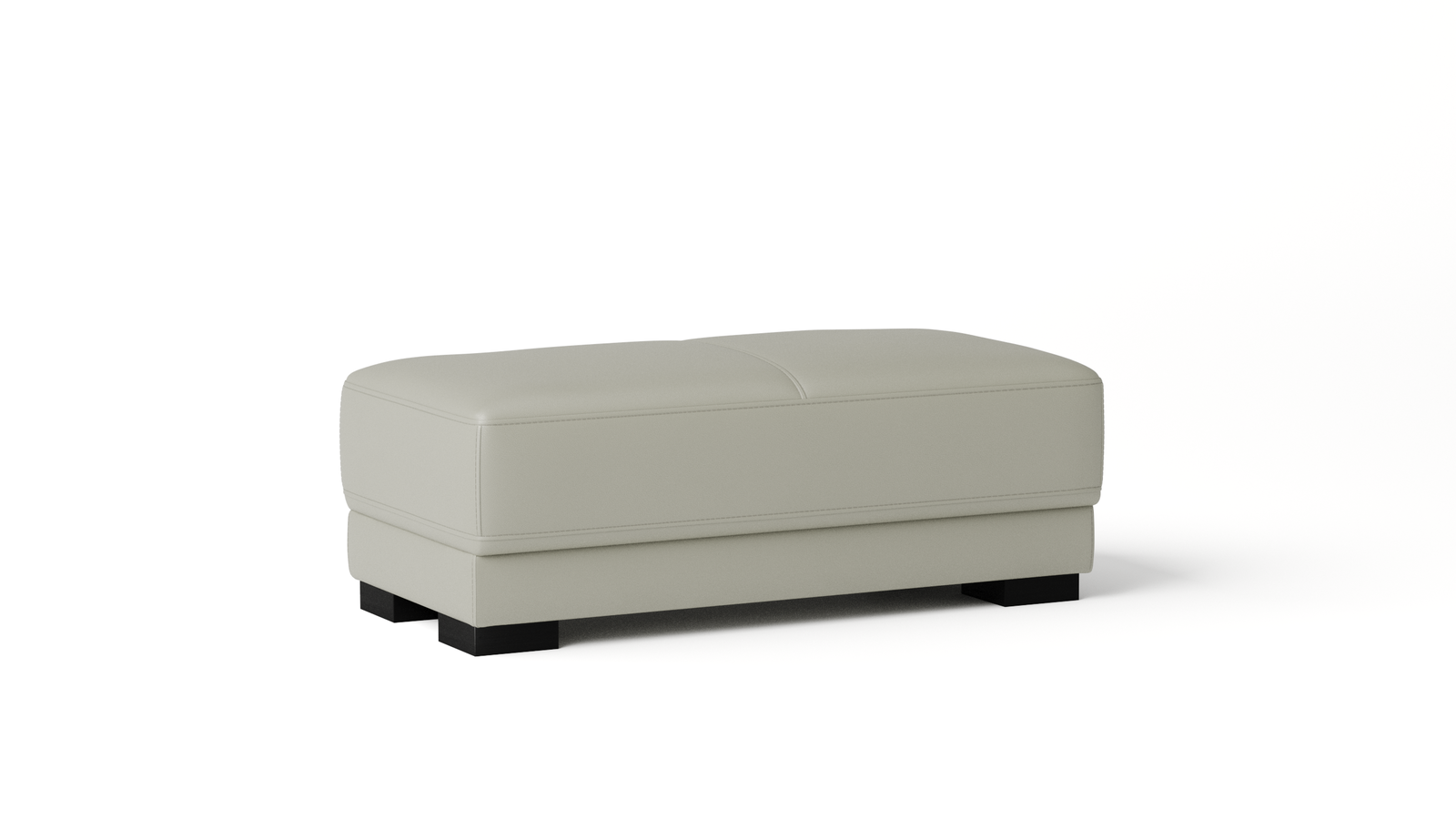 Volante Leather Ottoman 60x120x45