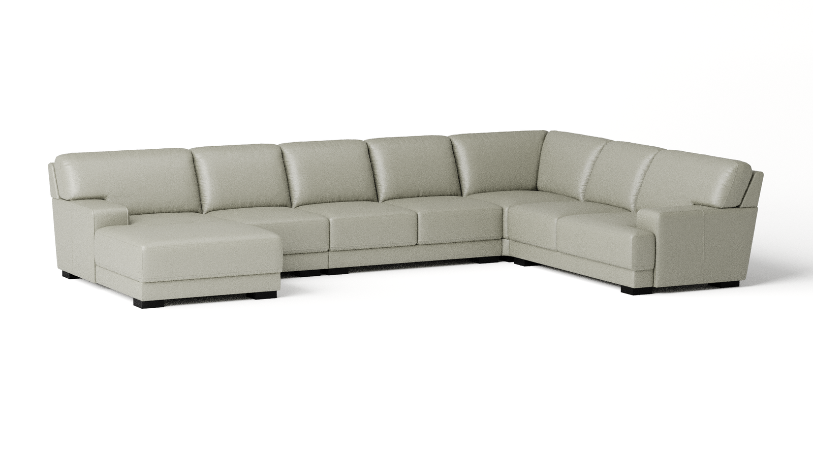 Volante Leather Modular Lounge Option B