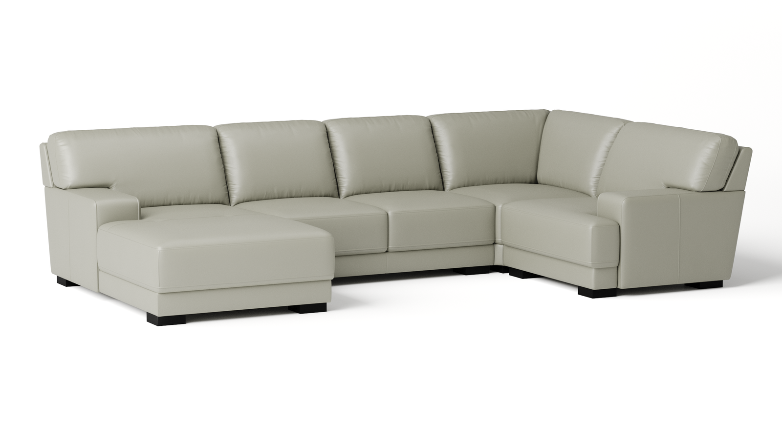 Volante Leather Modular Lounge Option C
