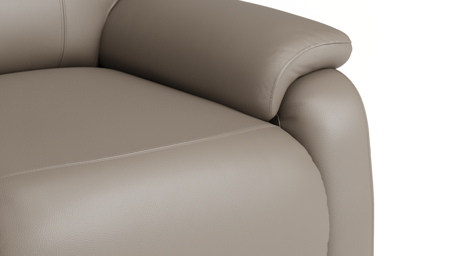 Kelsea Leather Modular Lounge Option A With Manual Recliner 5