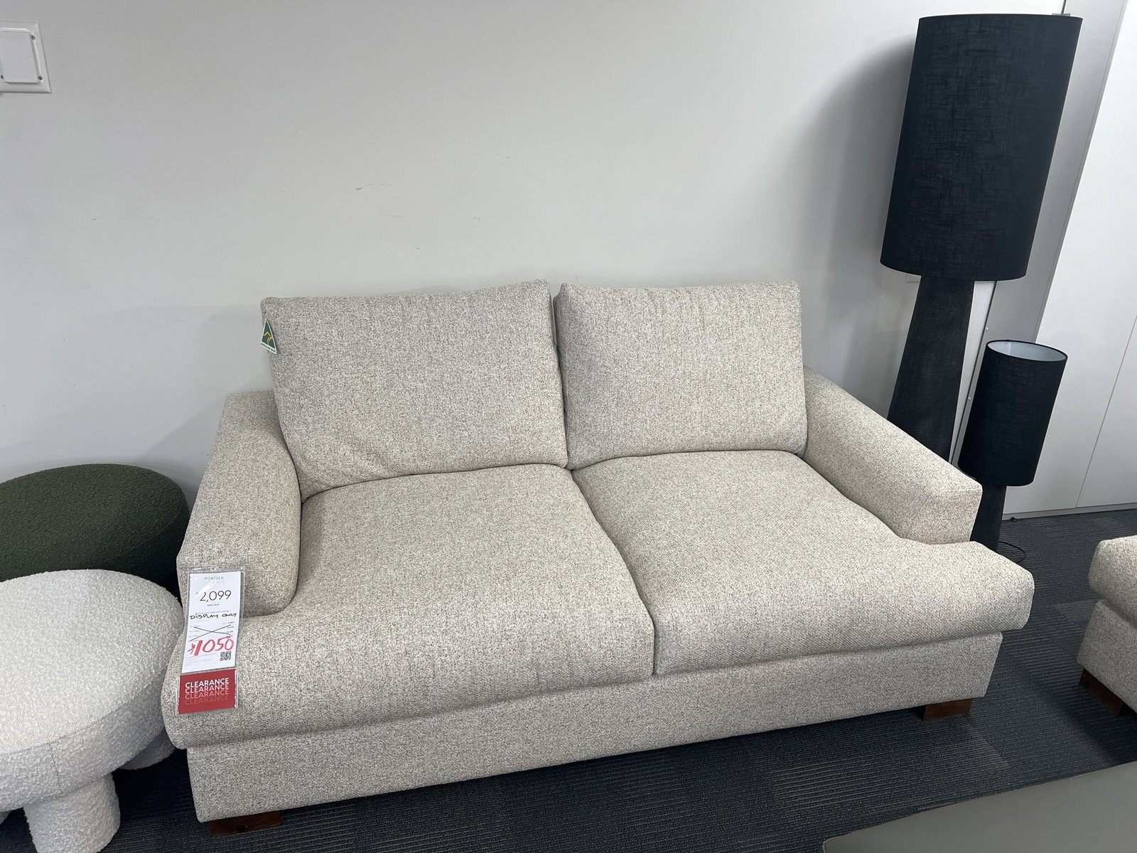 PORTSEA TWO SEAT SOFA Portsea Two Seat Sofa 1
