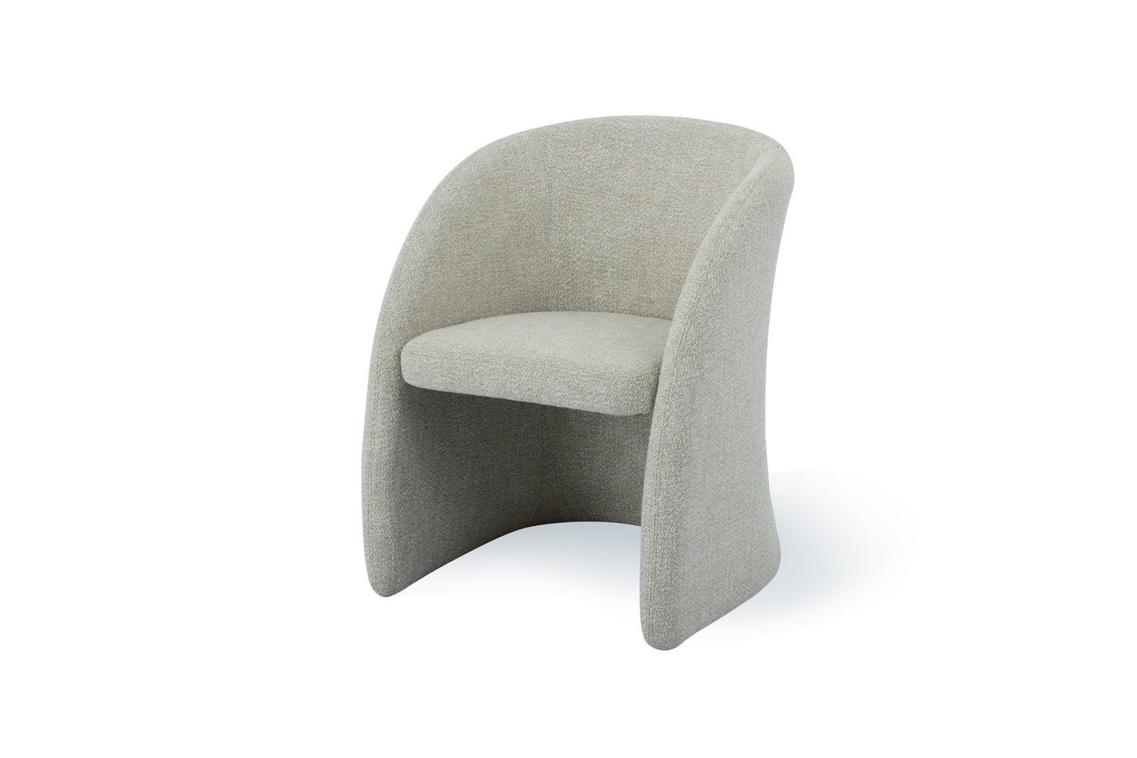 Flume Olefin Outdoor Fabric Dining Chair Set of Two
