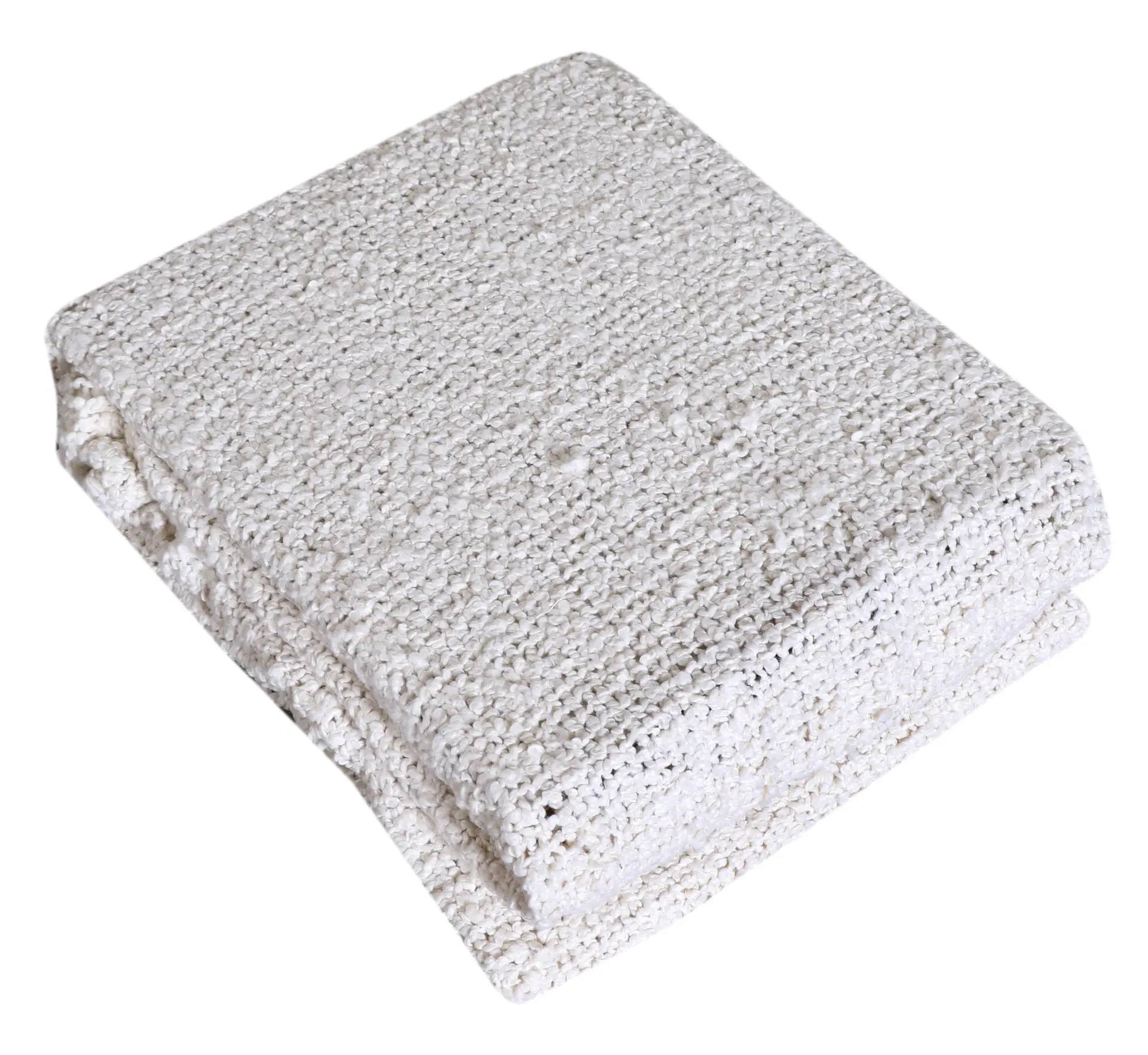 Cocoon Boucle Ivory 130 x 180cm Throw