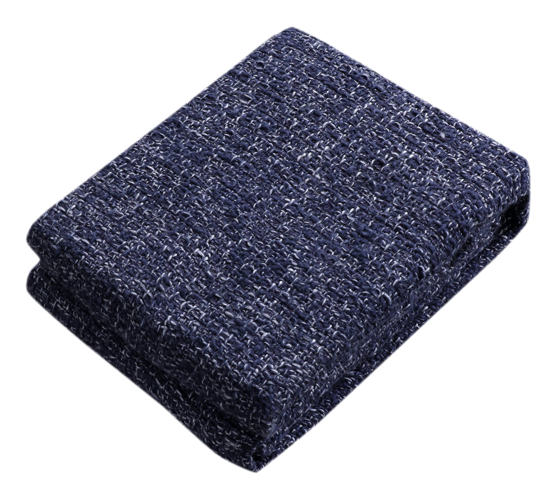 Coastline Boucle Blue 130 x 180cm Throw
