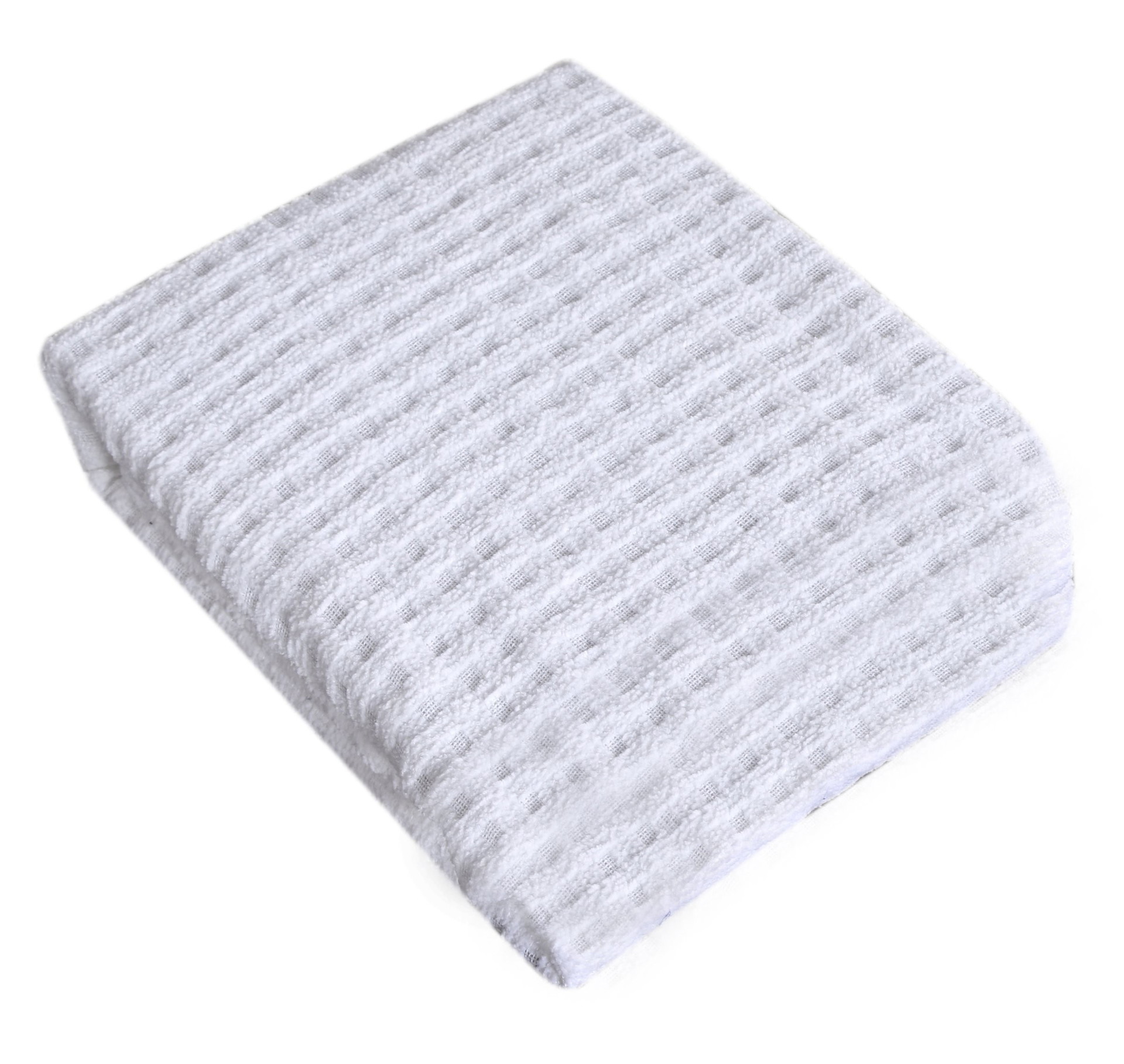 Blockhouse Boucle White 130 x 180cm Throw