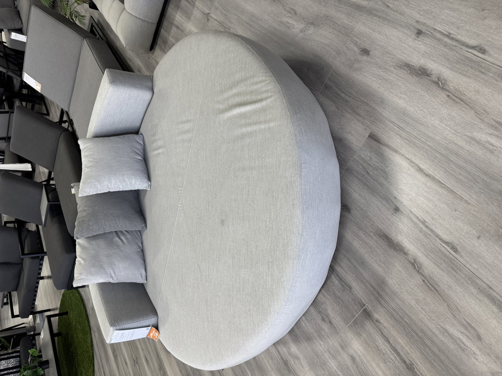 CLOUD OUTDOOR SUNBED SUNBRELLA LEAD CHINE 1