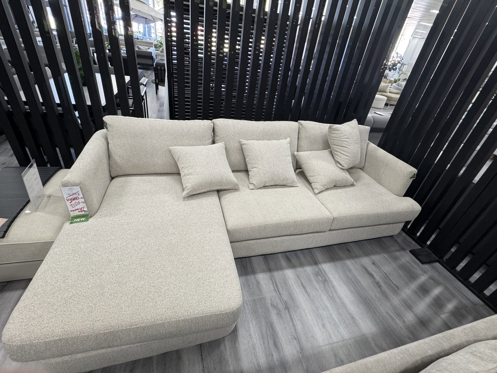  Lorne Chaise Lounge Large With Left Hand Facing Chaise (tier2 Warwick Jefferson Collection ) 1