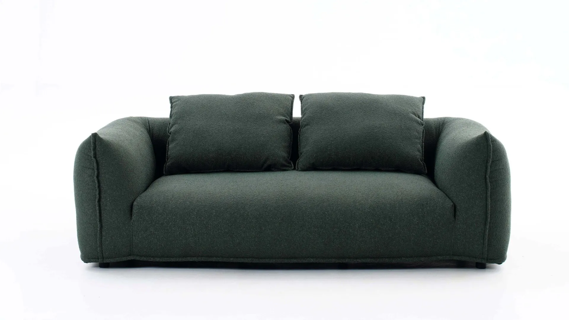 Bask Green Outdoor Two Seater Sofa