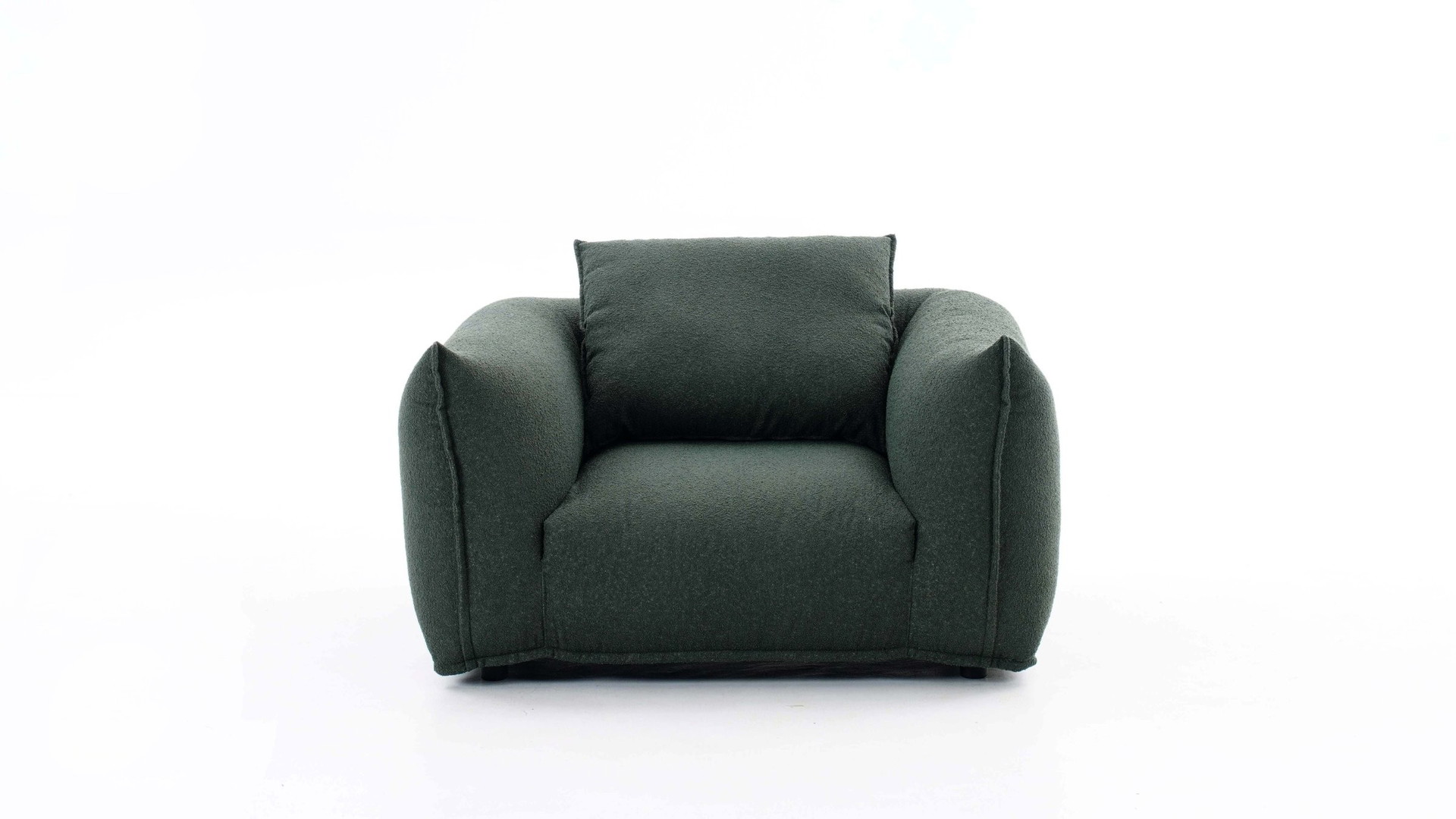 Bask Green Outdoor Armchair