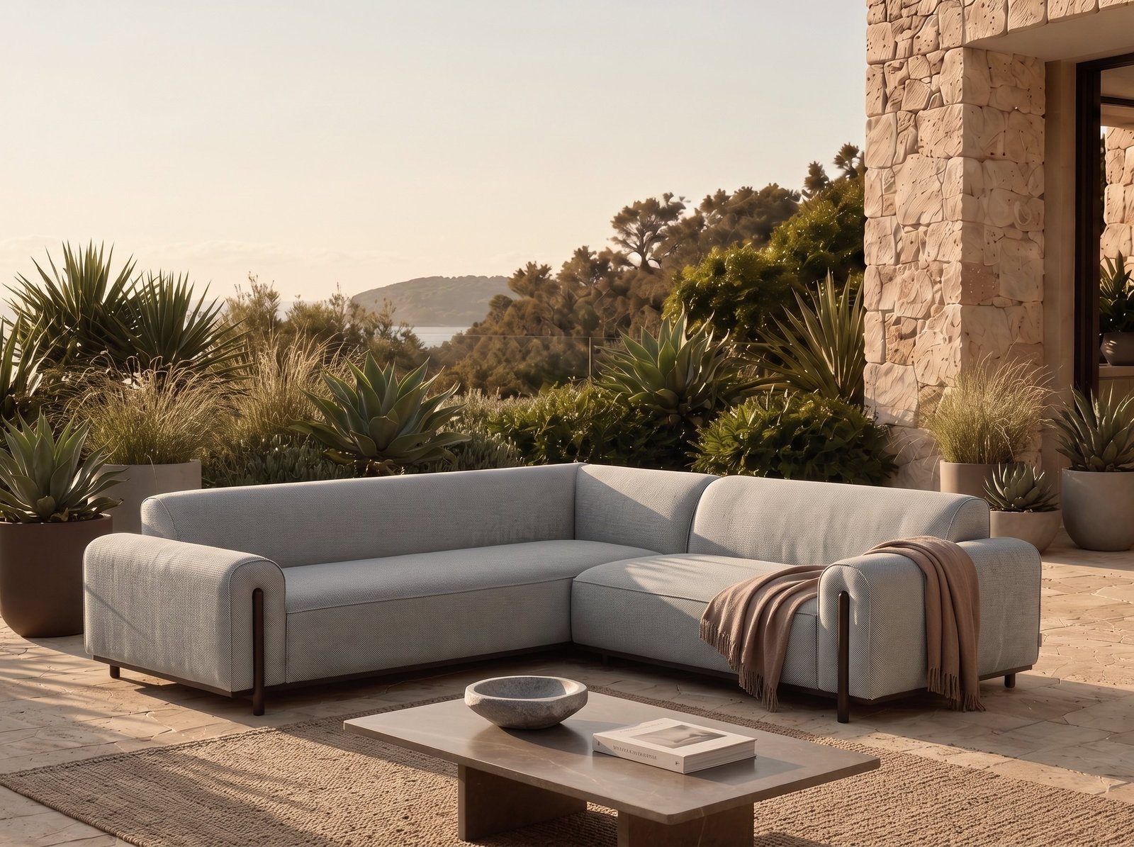 Nimbus Cacao Outdoor Corner Lounge