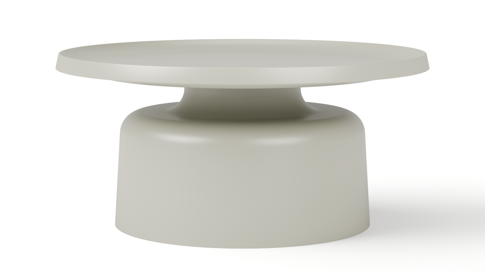 Rozelle Latte Outdoor Aluminium Coffee Table Medium