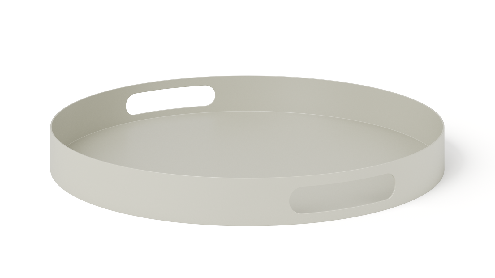 Lazyarvo Latte Outdoor Aluminium Round Tray Medium