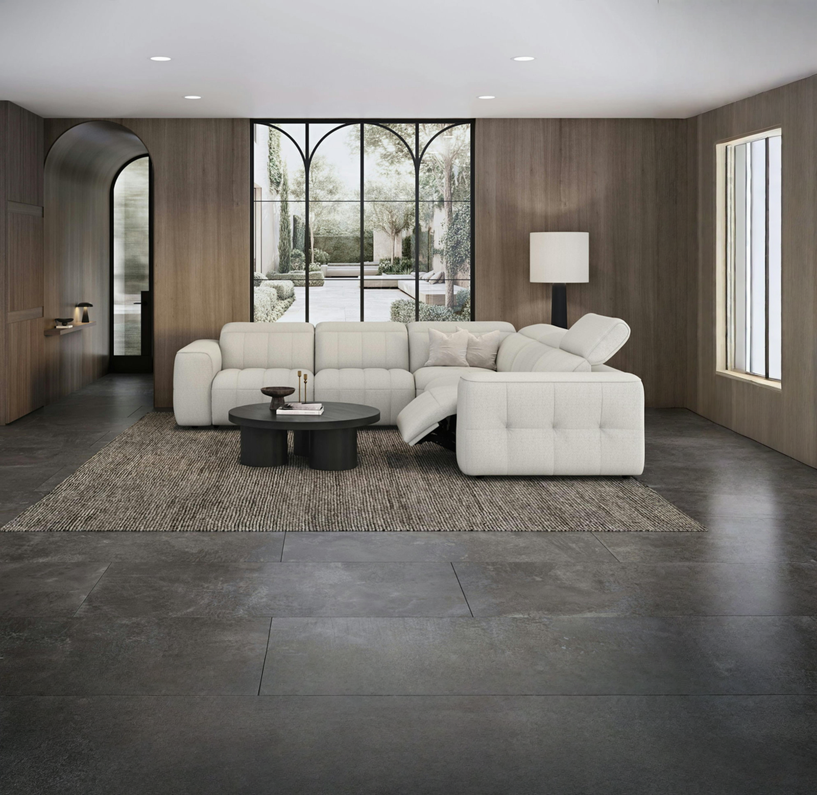 Avalon Fabric Corner Lounge