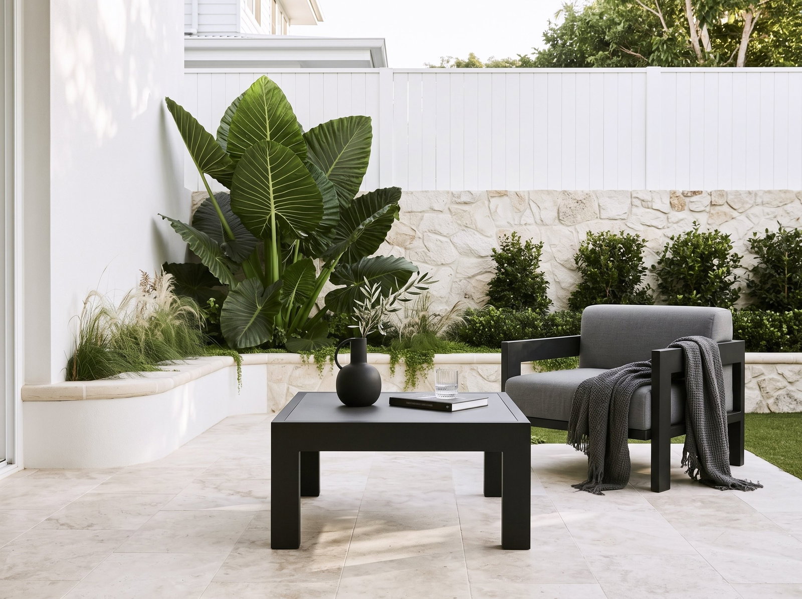 New Noosa Black Outdoor Armchair