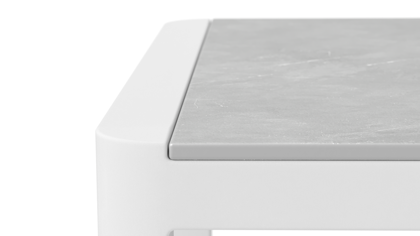 Manly White Outdoor Coffee Table 5