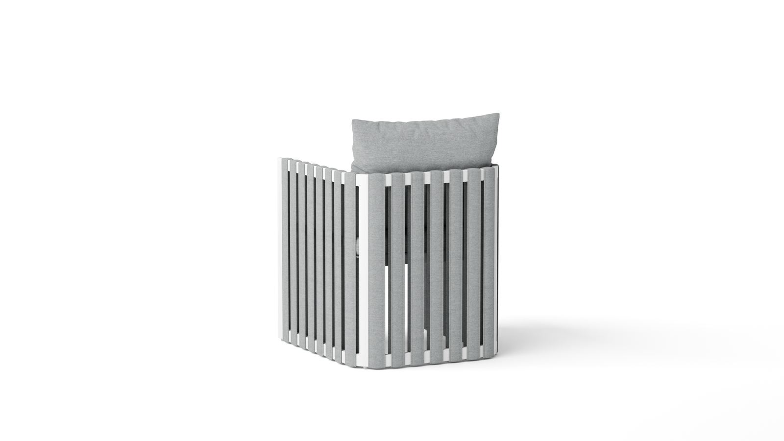Manly Cove White Outdoor Dining Chair 4