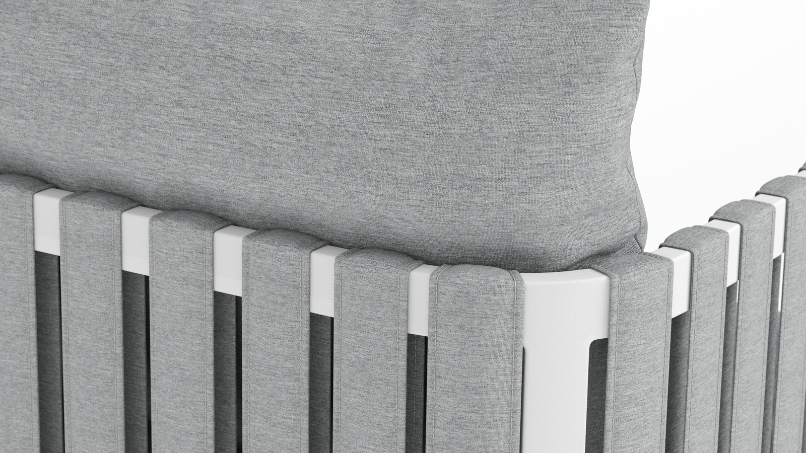 Manly Cove White Outdoor Dining Chair 6