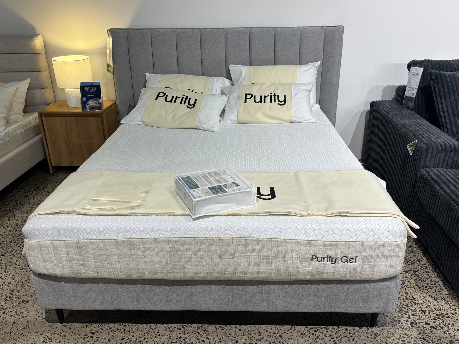 COMINO Queen Bedframe (With A Gel Mattress) 1