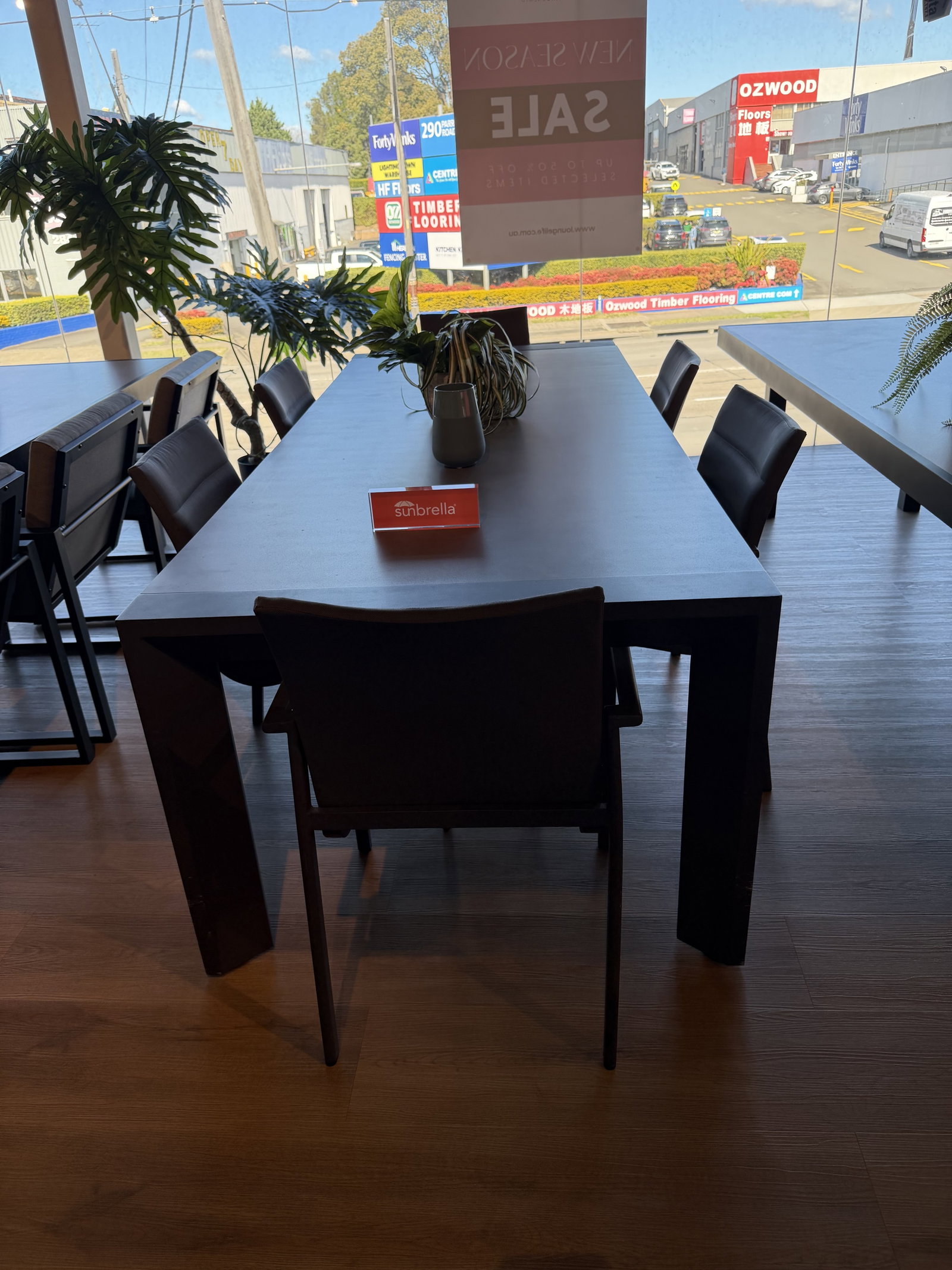 SANTA MONICA 7 Piece Dining Set (Sunbrella Range) 1