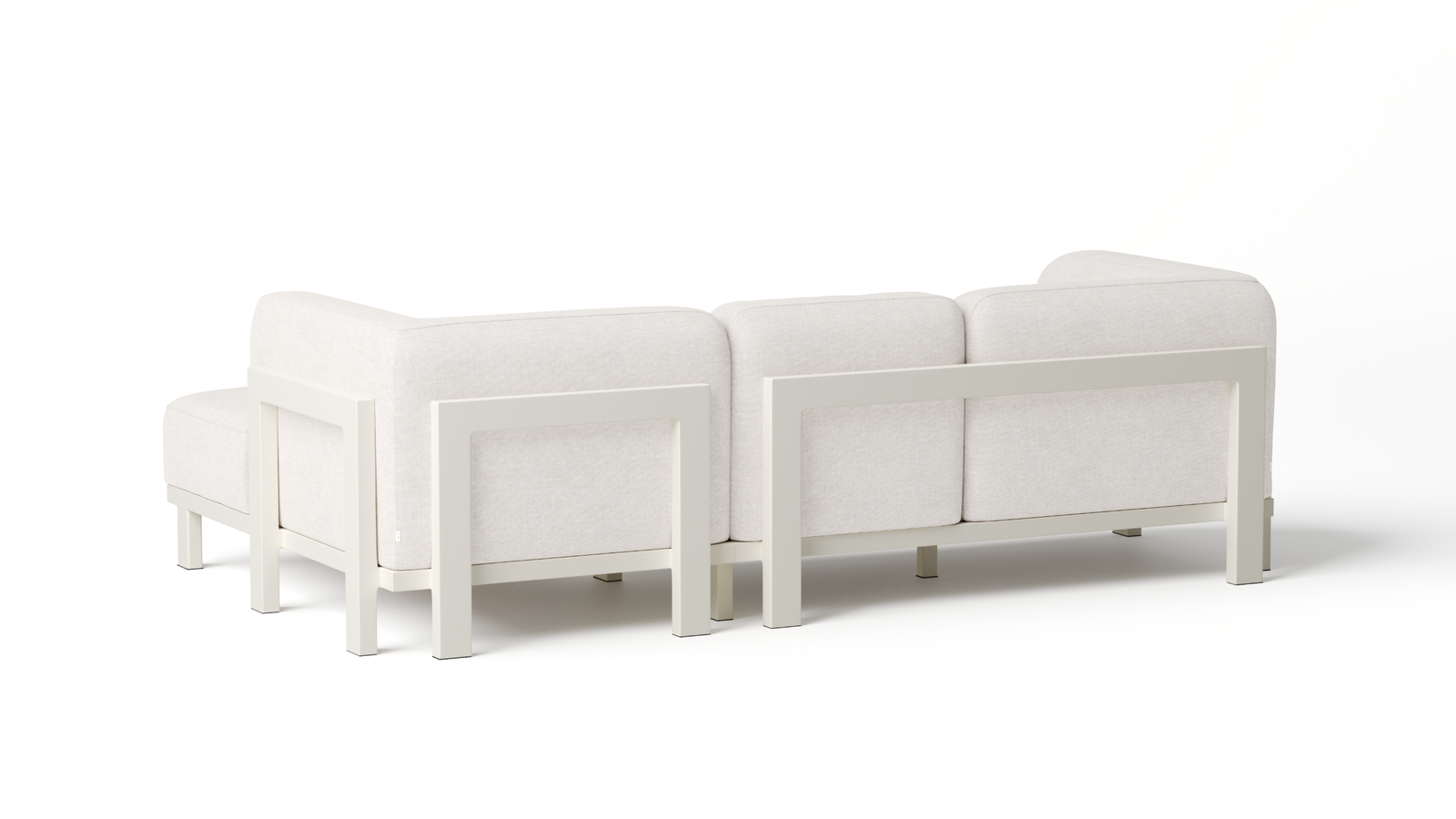 Noosaville Beige Outdoor Chaise Lounge 5