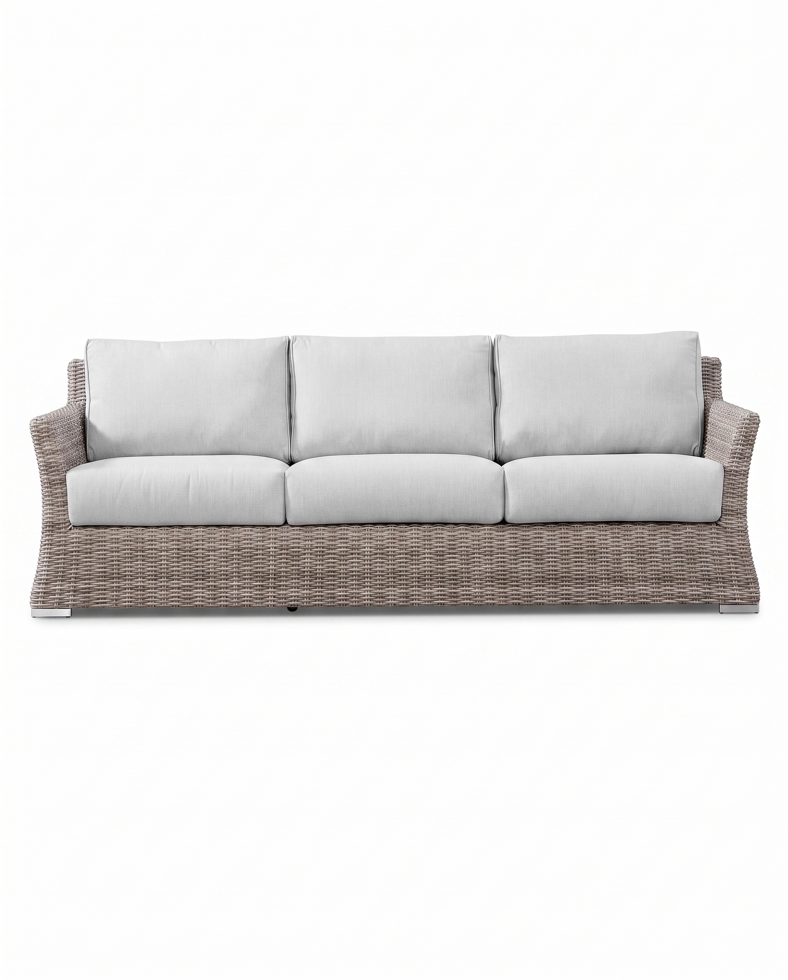 Savannah Outdoor Wicker Three Seat Sofa