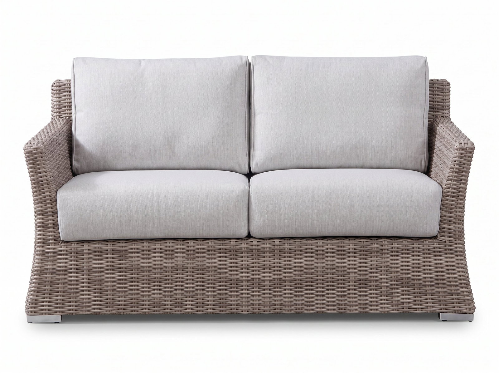 Savannah Outdoor Wicker Two Seat Sofa