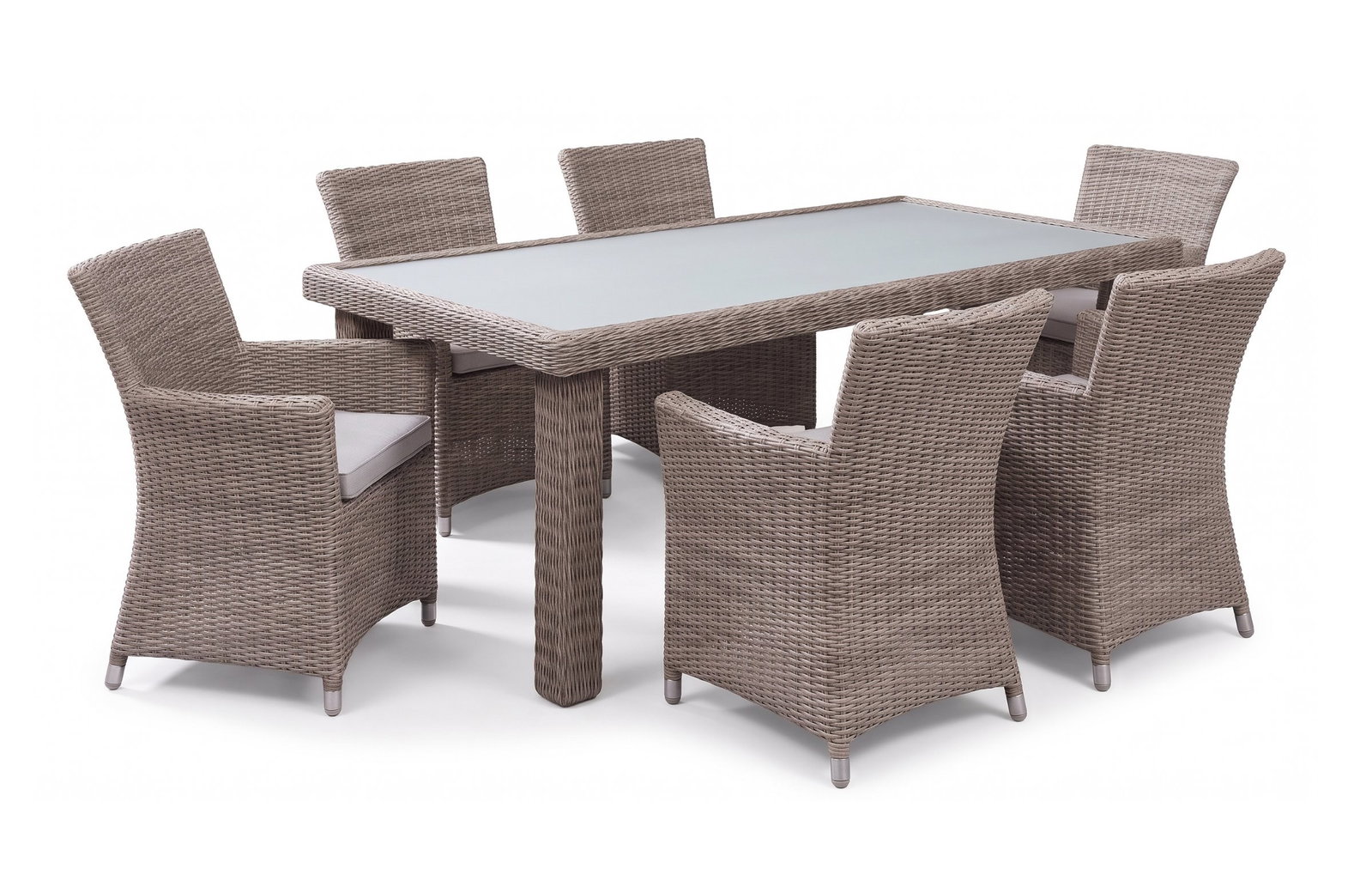 Savannah 7-piece Outdoor Wicker Dining Set