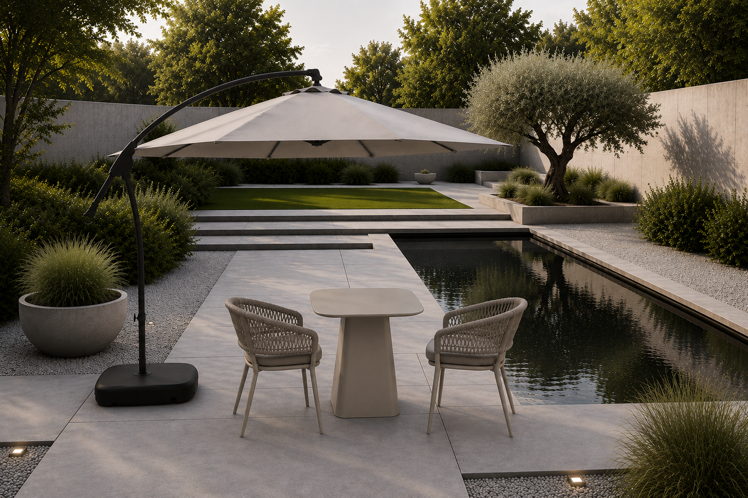 Oasis Outdoor Cantilever Umbrella