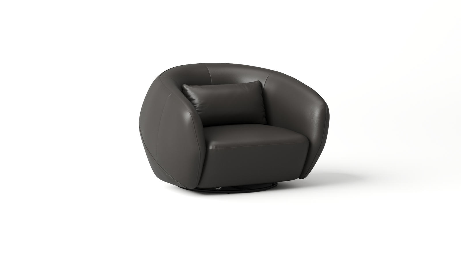 Sway Leather Swivel Chair