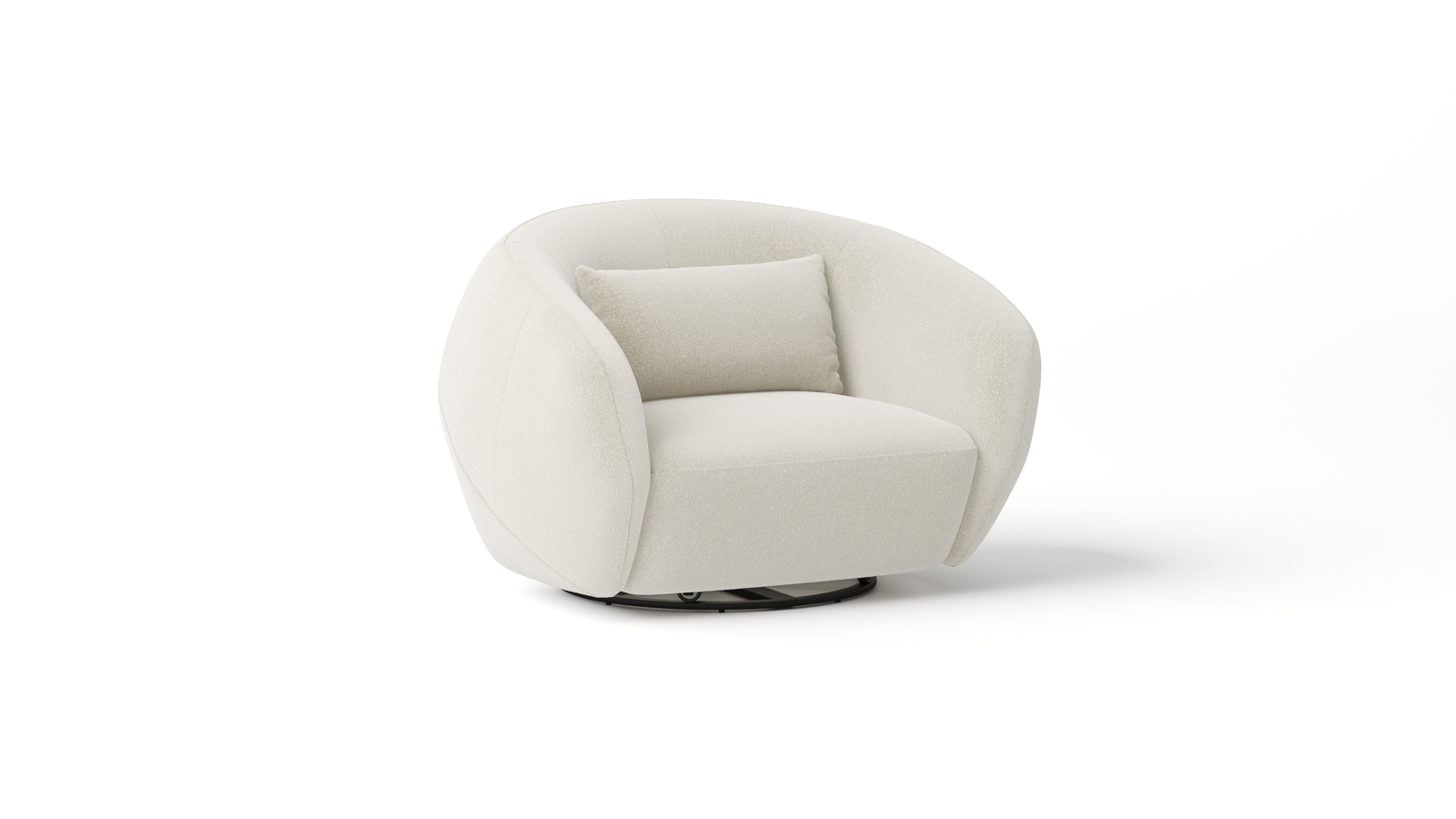 Sway Fabric Swivel Chair
