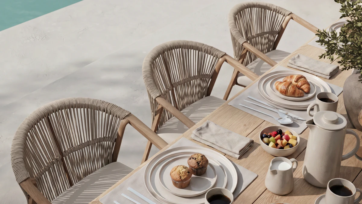 How to Choose an Outdoor Dining Table for an Australian Backyard