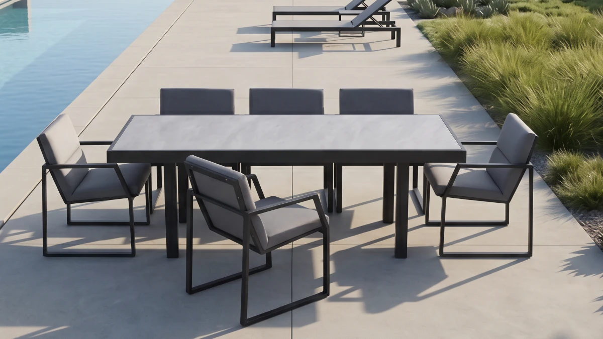 Best outdoor furniture Australia Lavita Outdoor full setting