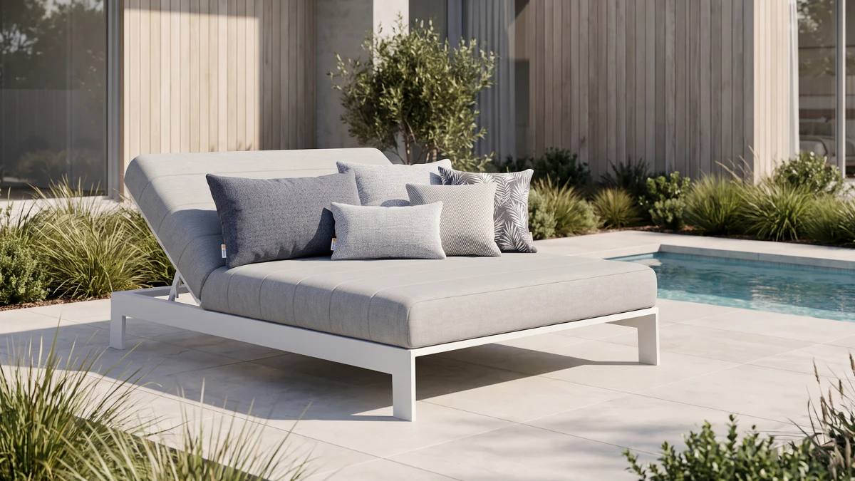 Outdoor daybed Australia garden pool area Lavita Outdoor