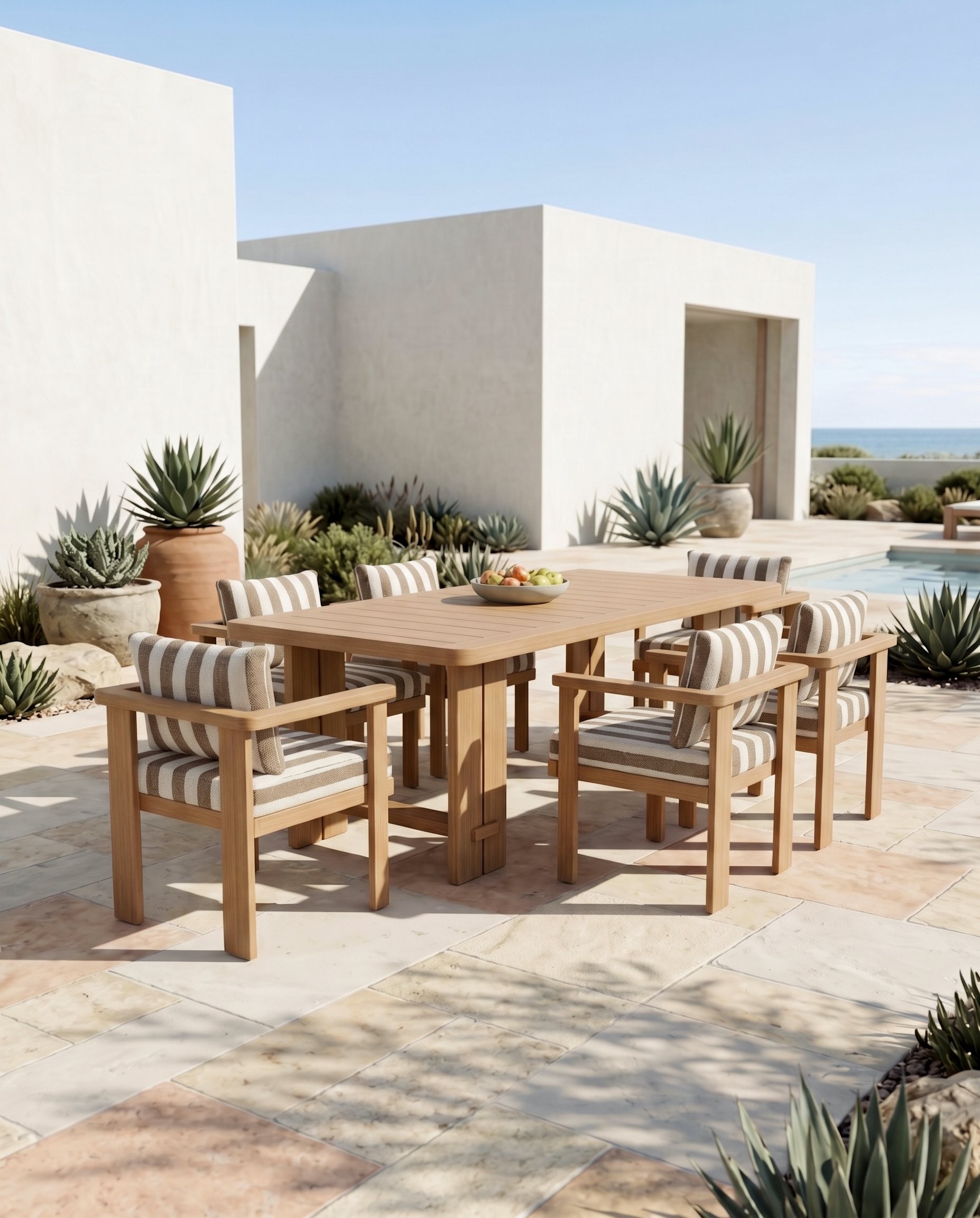 Seaview Outdoor 7-Piece Dining Set