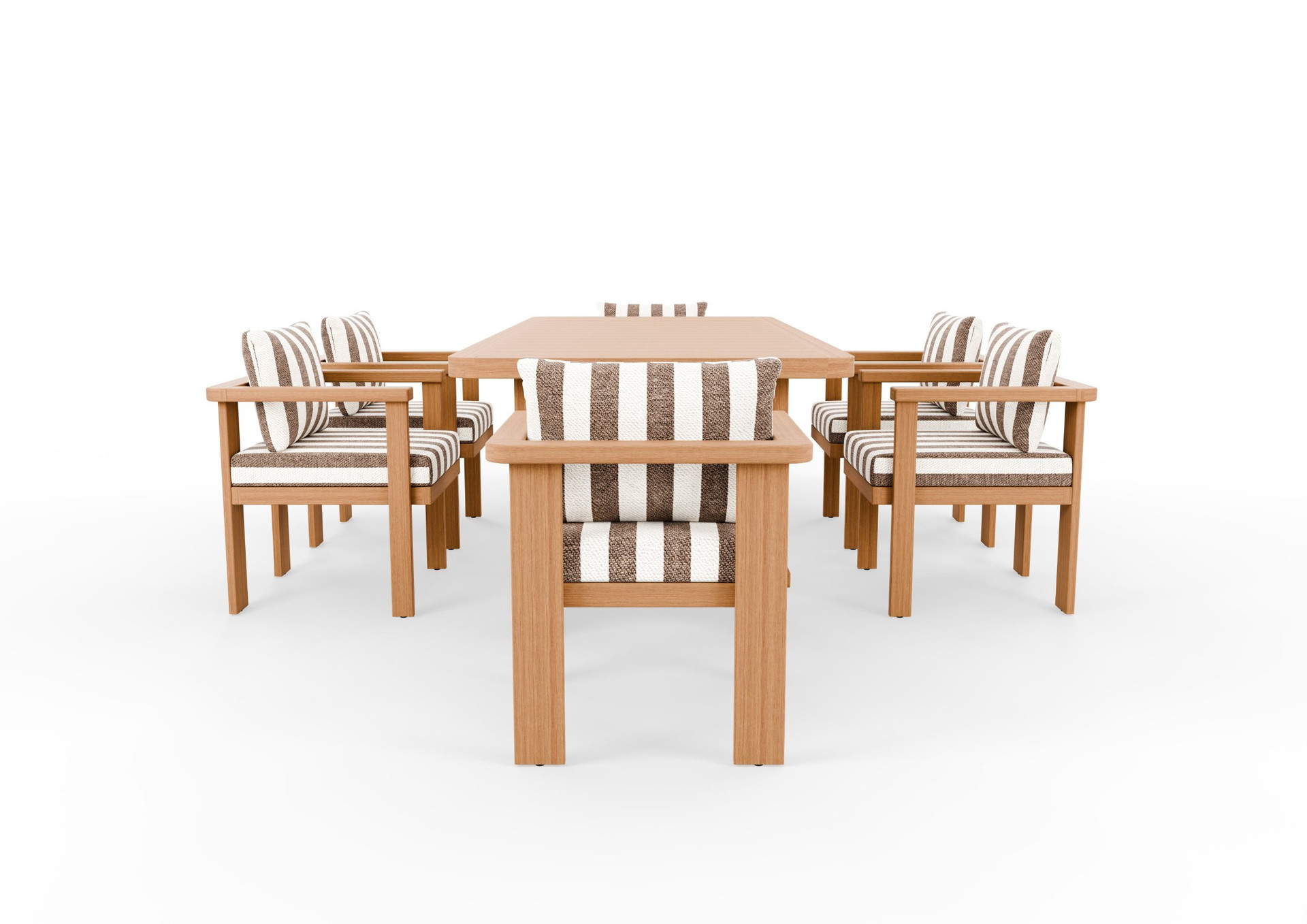 Seaview Outdoor 7-piece Dining Set 4