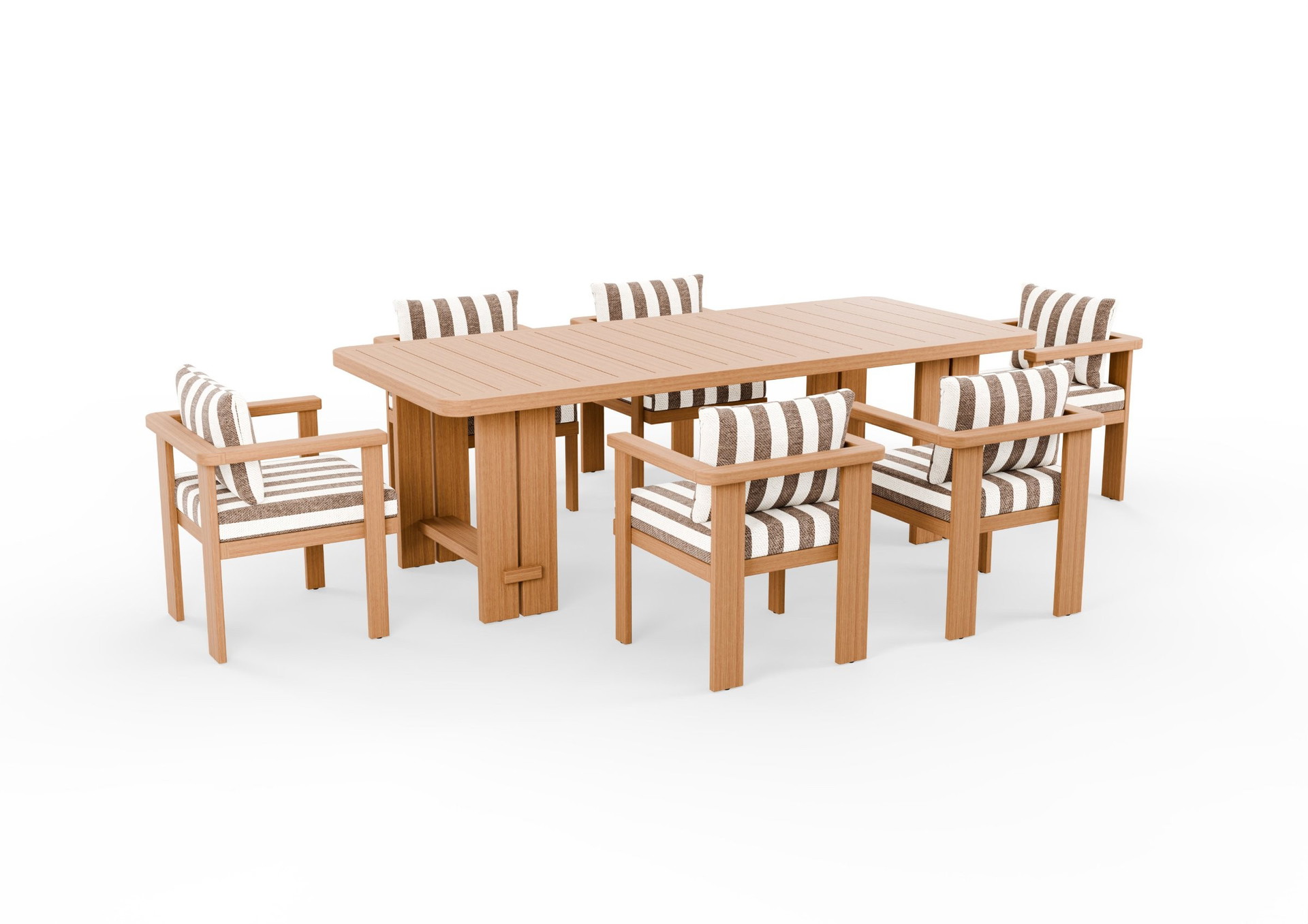 Seaview Outdoor 7-piece Dining Set 3