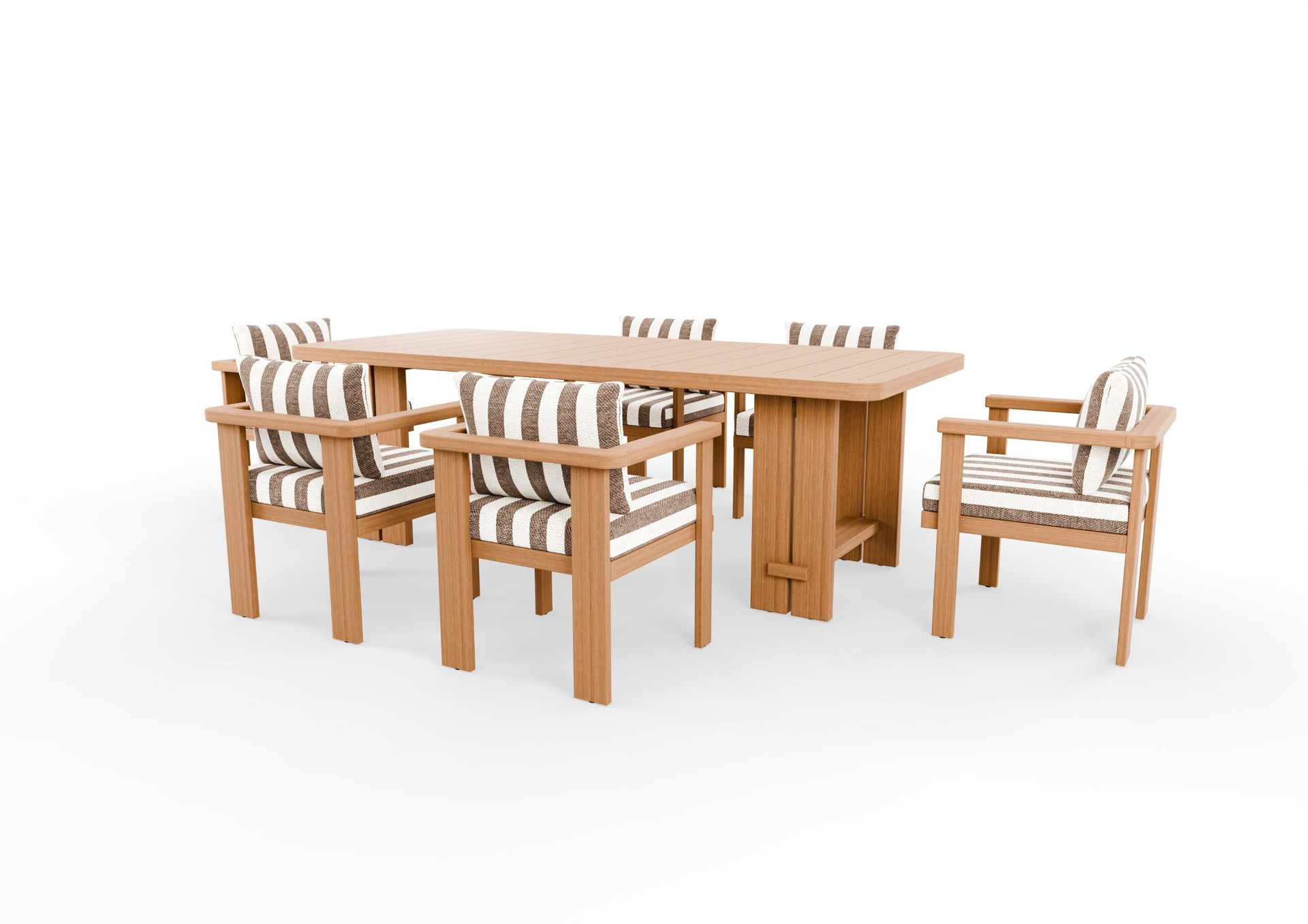 Seaview Outdoor 7-piece Dining Set 5